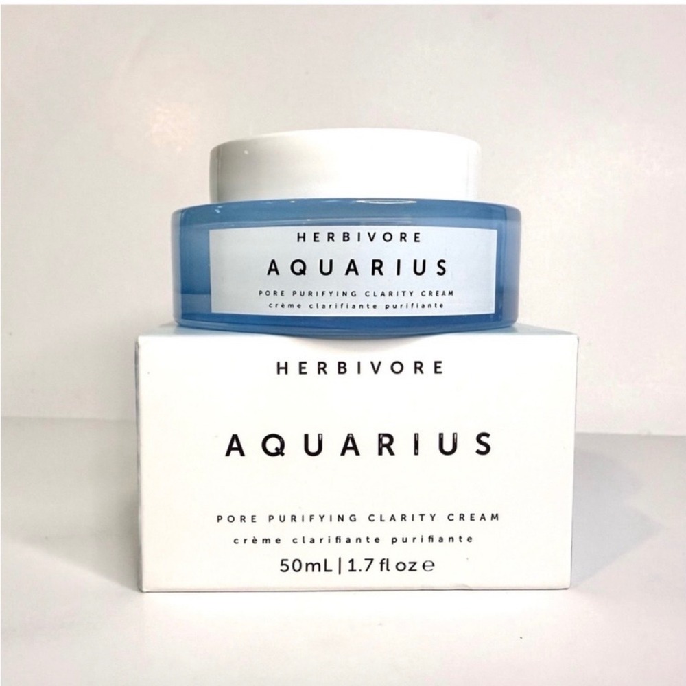 Herbivore Aquarius Pore Purifying Clarity Cream Blue Tansy BHA Moisturizer 50mL - Picture 7 of 16